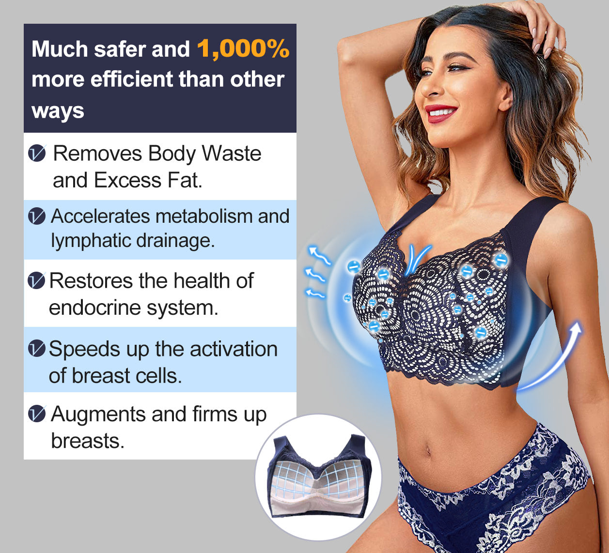 BeautyLift™  Lymphvity Detoxification and Shaping & Powerful Lifting Bra(Limited time discount Last 30 minutes)