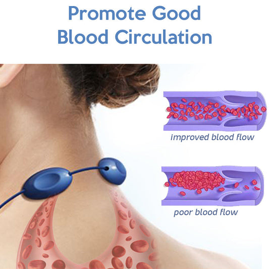 EMS Portable Lymphatic Relief Neck Massager